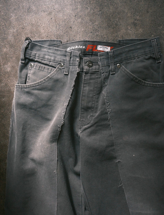 OLDPARK : BAGGY CARPENTER PANTS -DUCK- (GRAY、Sサイズ)