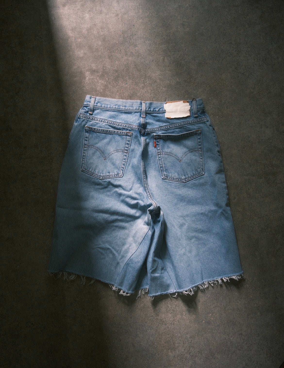 OLDPARK:BAGGY SHORTS (BLUE、Lサイズ-1)