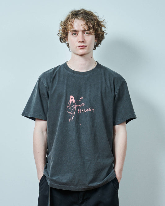 TODAY edition : LEFT HAND S/S Tee #1 (CHARCOAL)
