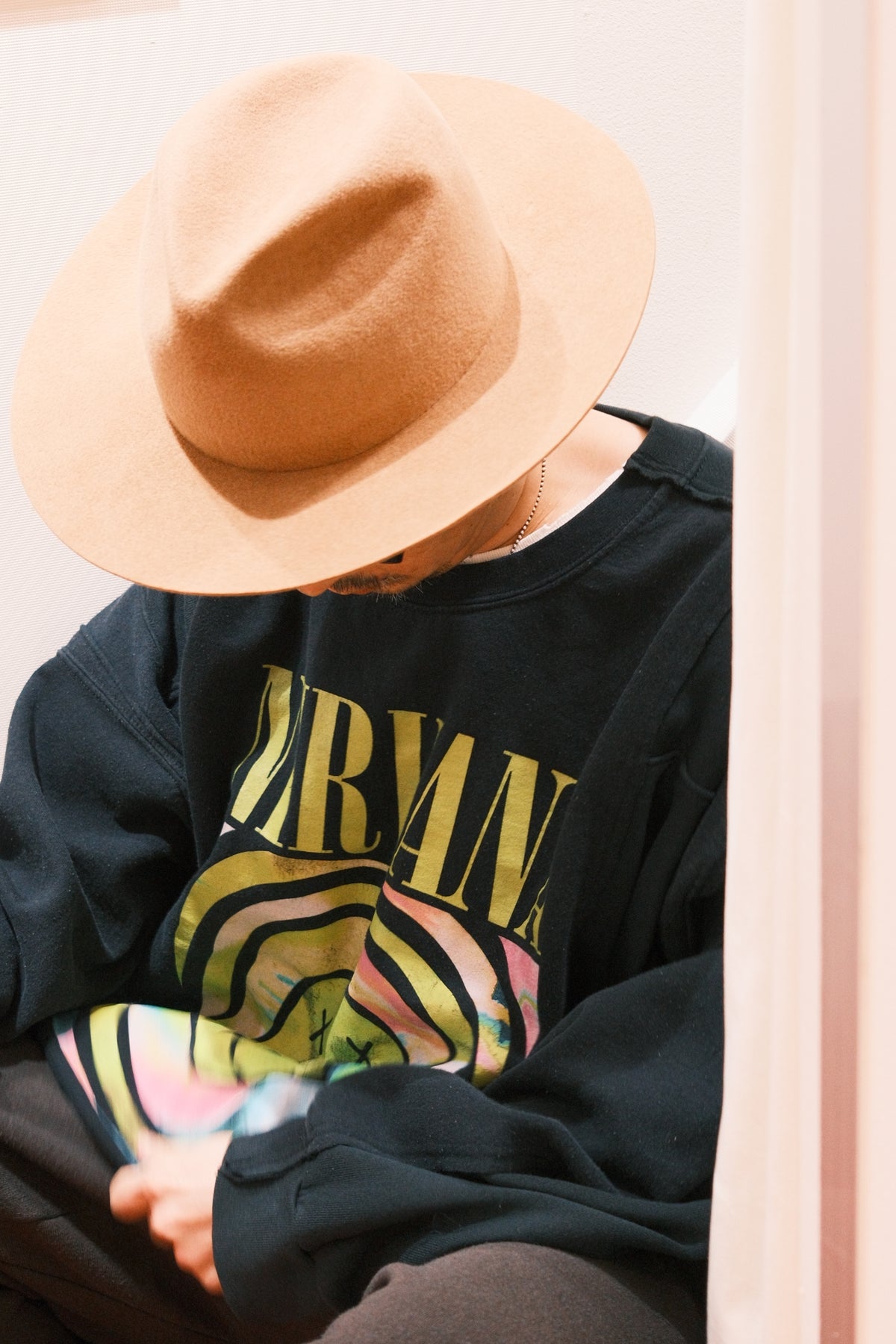 OLDPARK : BAGGY SWEAT -NIRVANA- / Fサイズ
