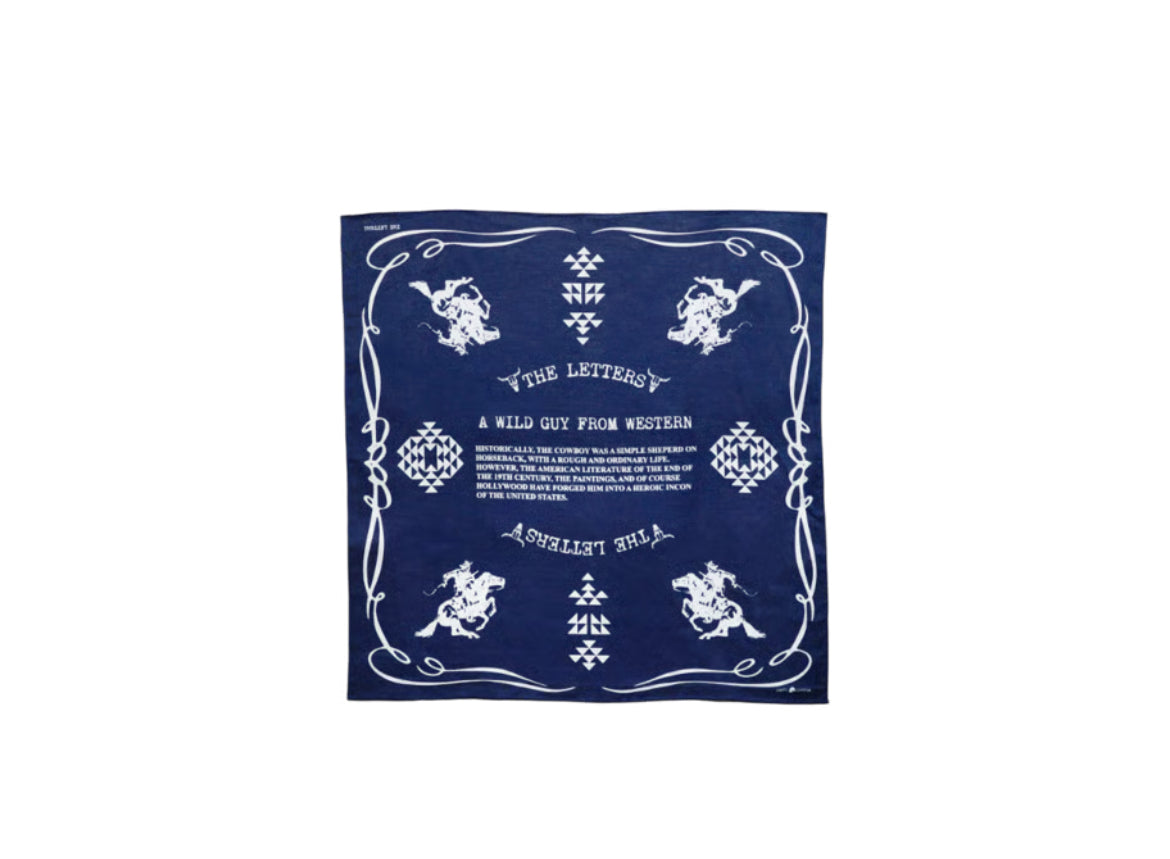 The Letters:A WILD GUY FROMWESTERN BANDANA