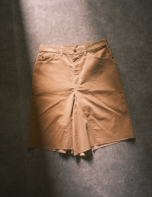 OLDPARK:BAGGY SHORTS (CORDUROY、Mサイズ)
