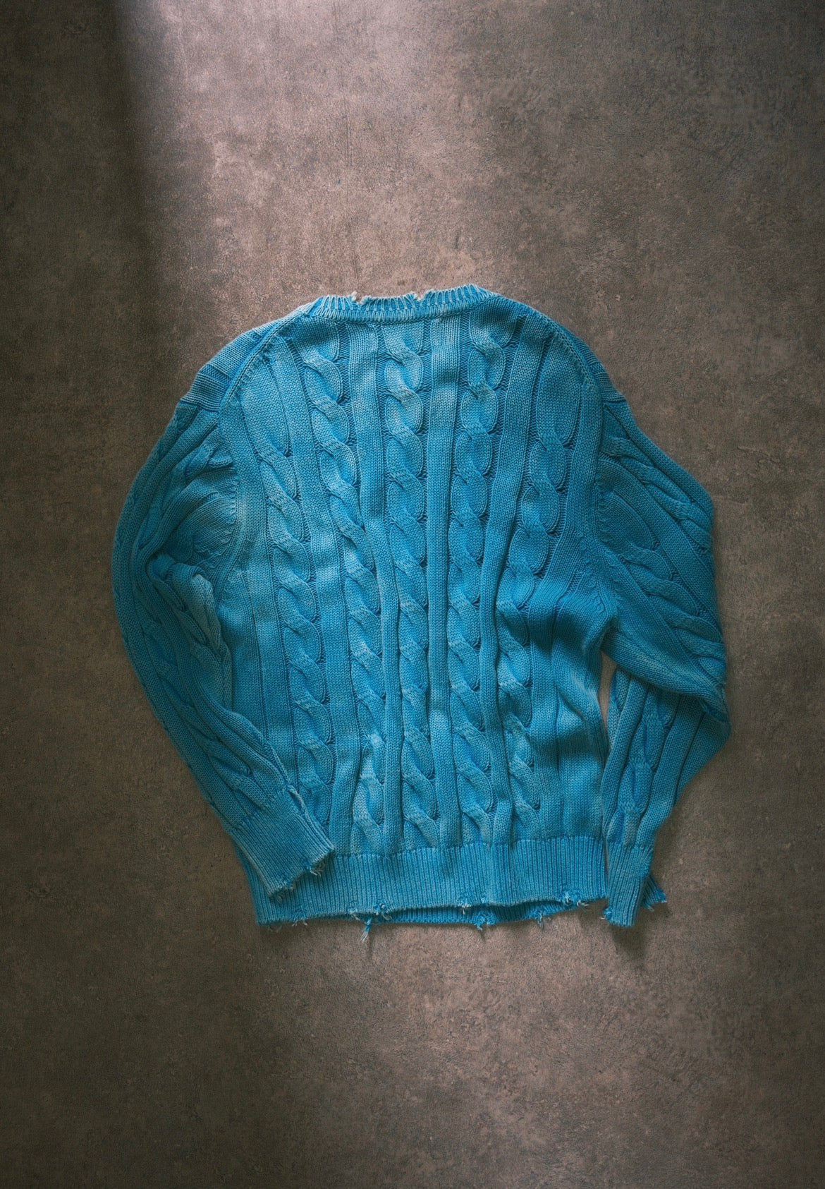 JOHN MASON SMITH/JANE SMITH: 5G COTTON TILDEN DAMAGE SWEATER