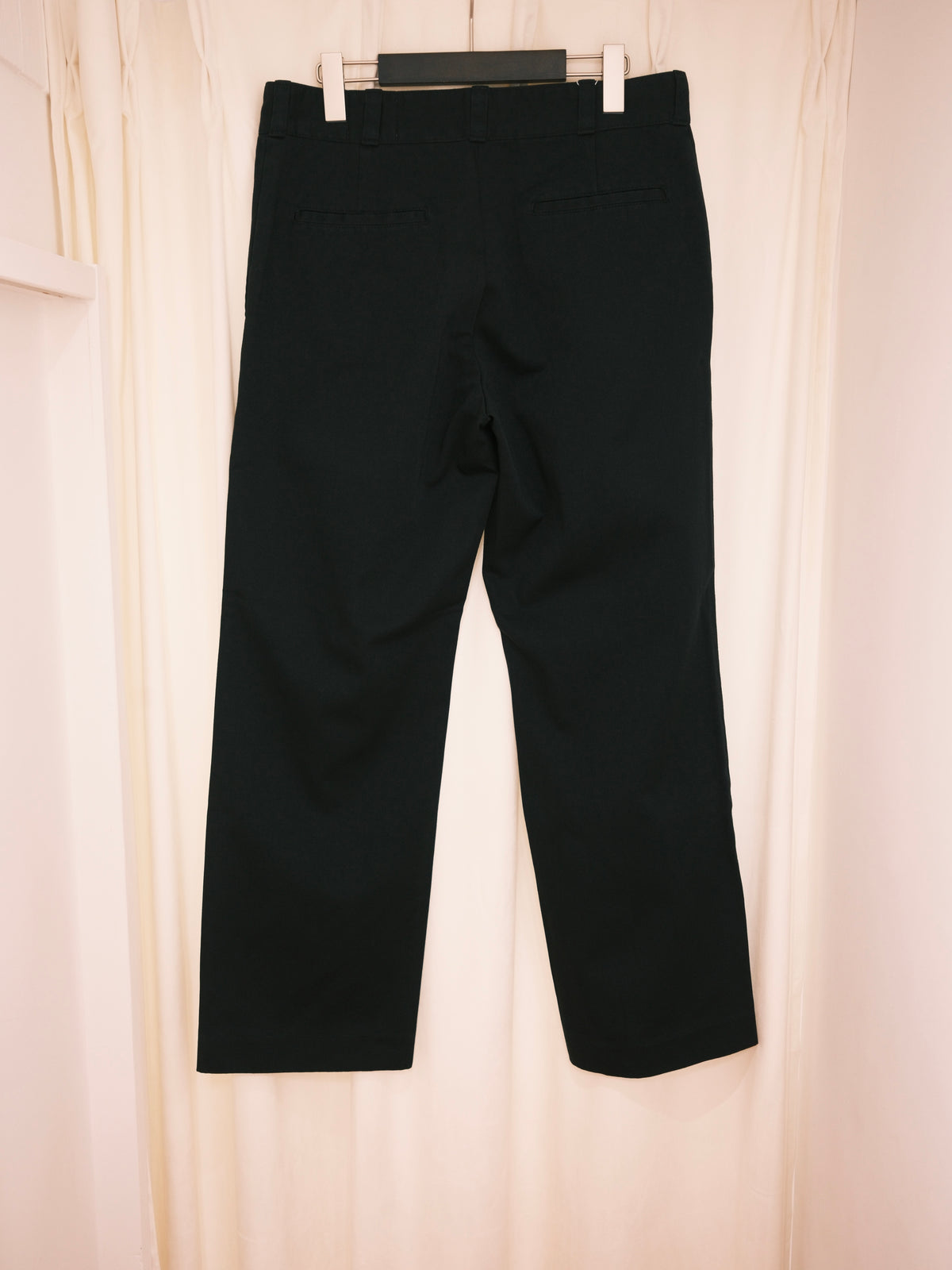 TODAY edition : TC TWILL WORK TROUSERS / BLACK