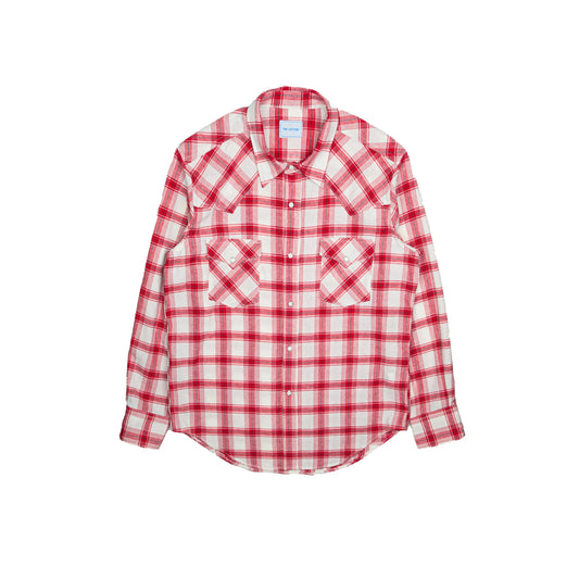 The Letters : WESTERN SHIRT -CHECK OPEN END YARN COTTON-