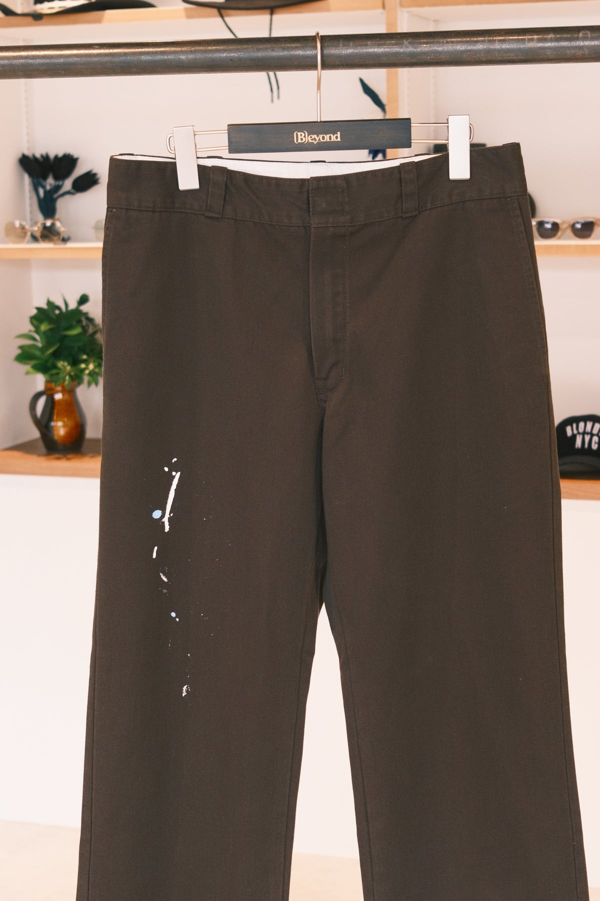 TODAY edition : TC TWILL WORK TROUSERS / BROWN