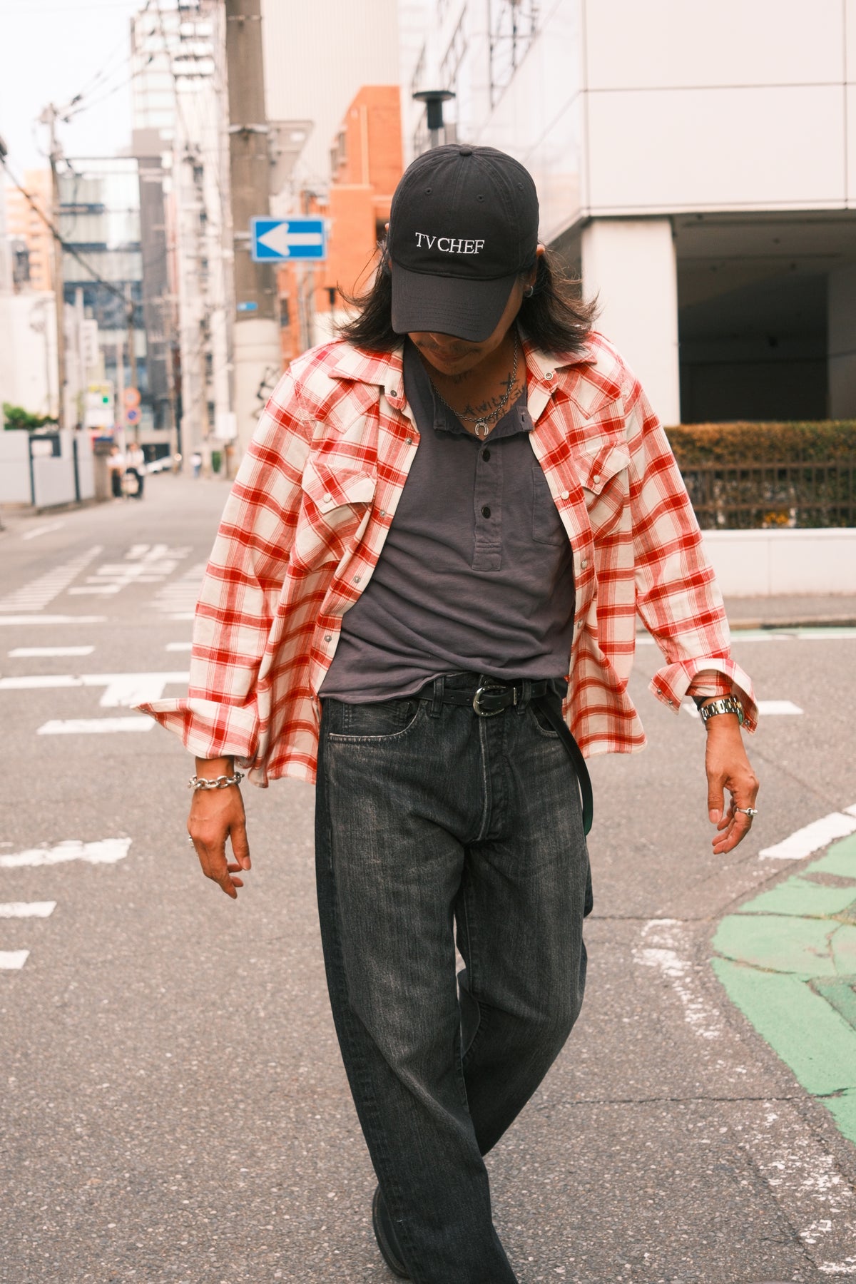 The Letters : WESTERN SHIRT -CHECK OPEN END YARN COTTON-