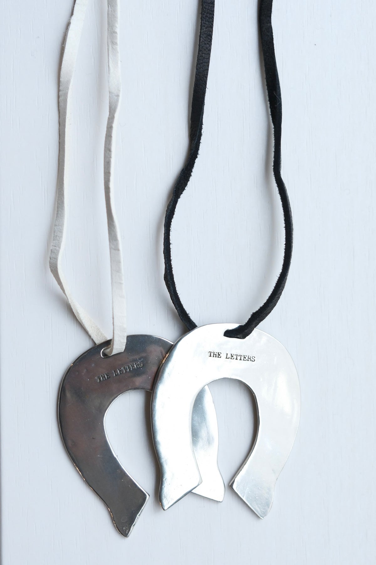 The Letters : HORSESHOE EMBROIDERY PENDANT