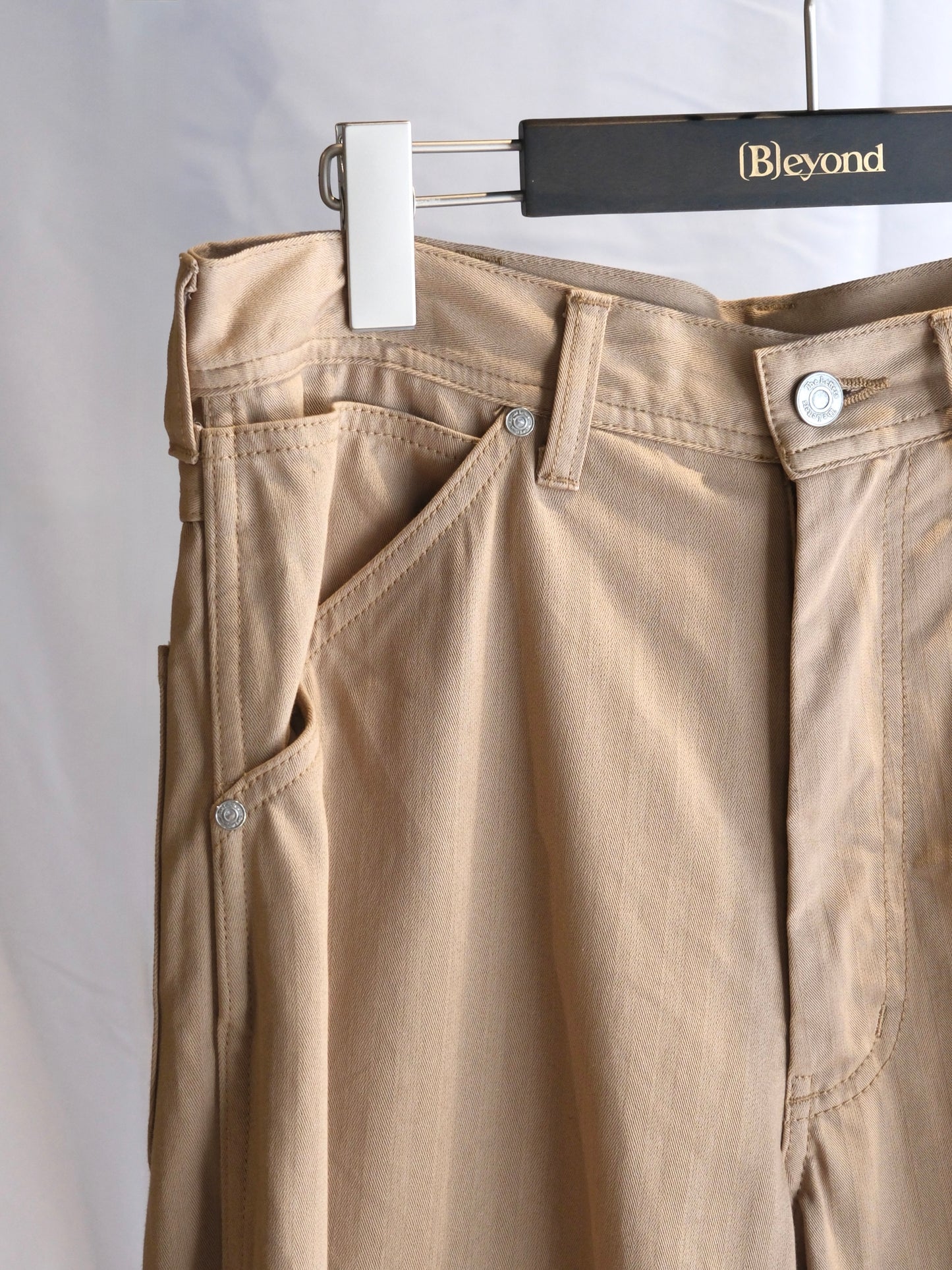 The Letters : WORKERS PANTS -COTTON HERRINGBONE-