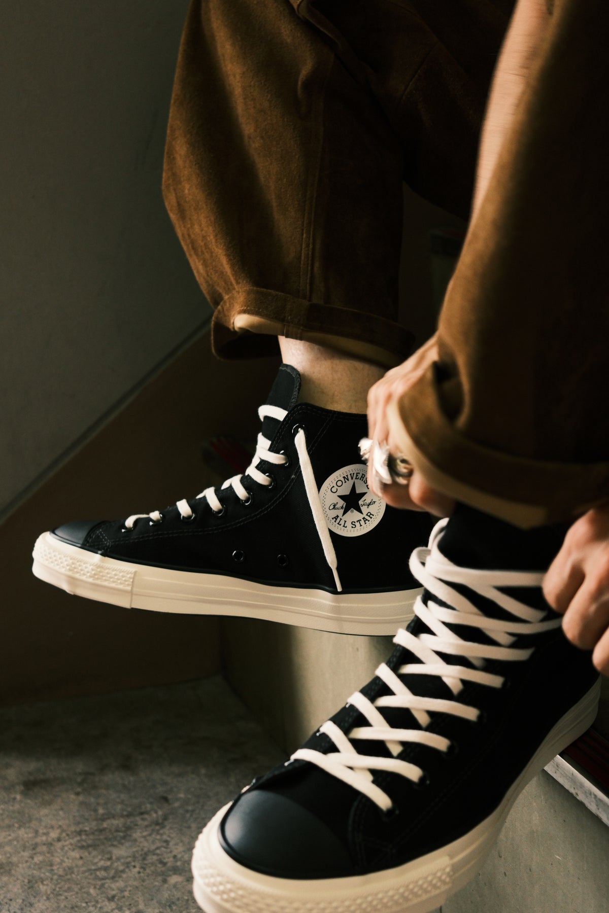 MINEDENIM : ALL STAR J HI / MD 10 (x CONVERSE)
