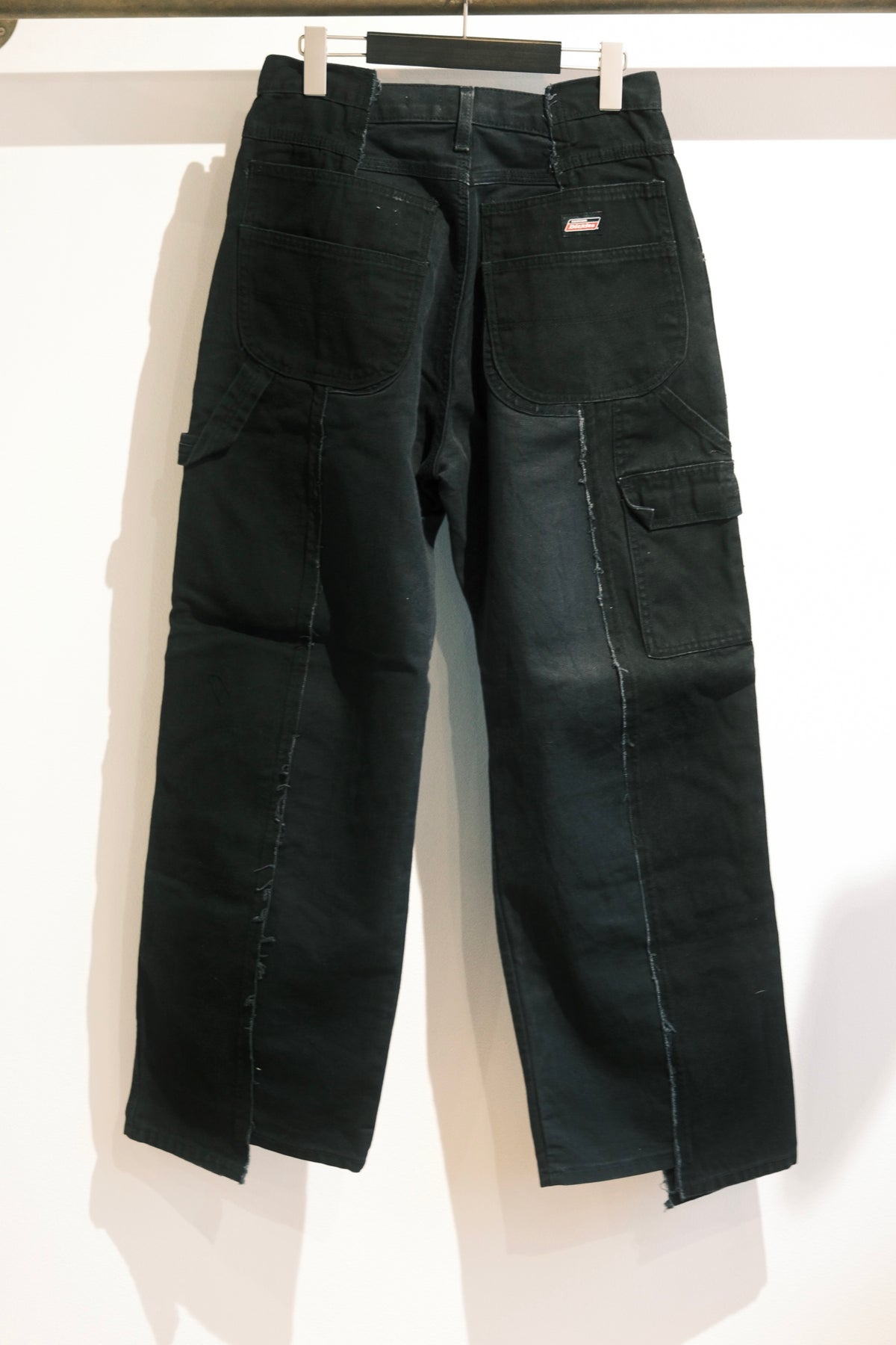 OLDPARK : BAGGY CARPENTER PANTS -DUCK- (BLACK、Mサイズ)