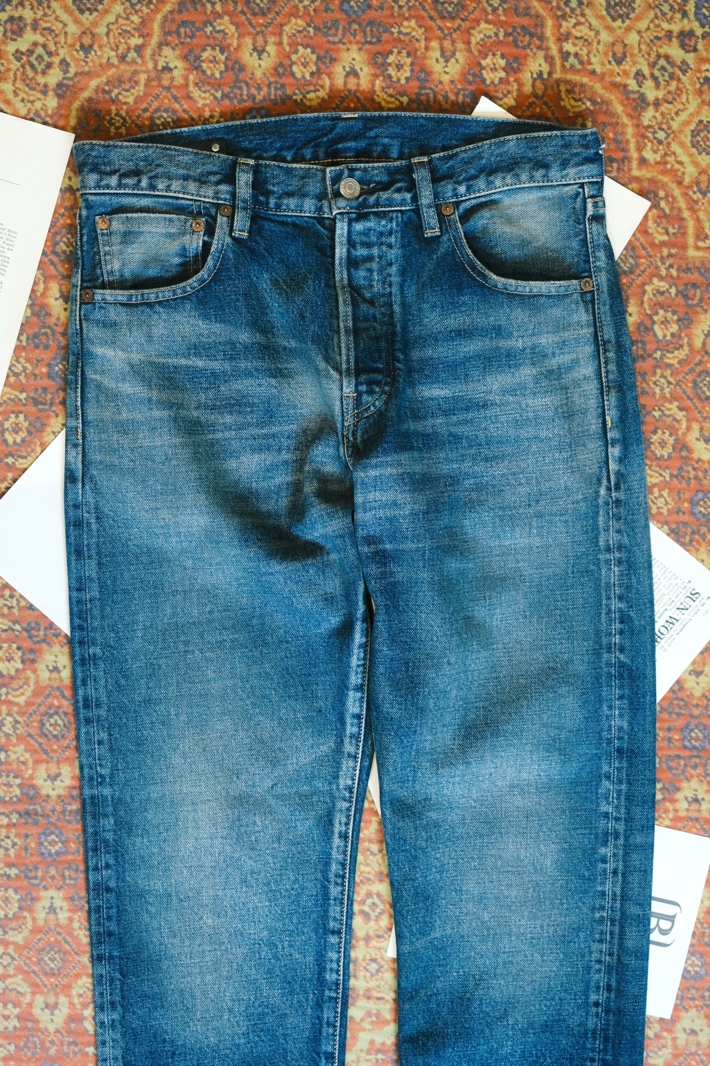 MINEDENIM: C.Straight 5pocket USD
