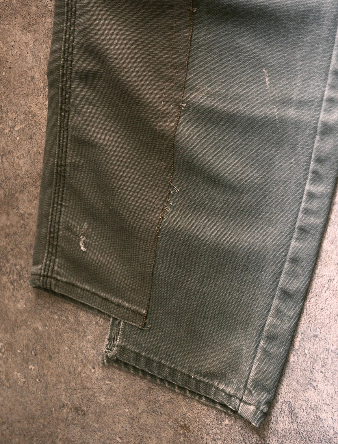 OLDPARK : BAGGY CARPENTER PANTS -DUCK- (GRAY、Mサイズ)