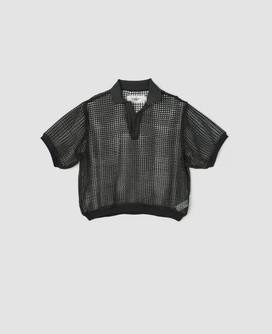 JOHN MASON SMITH / JANE SMITH : SQUARE MESH SKIPPER POLO