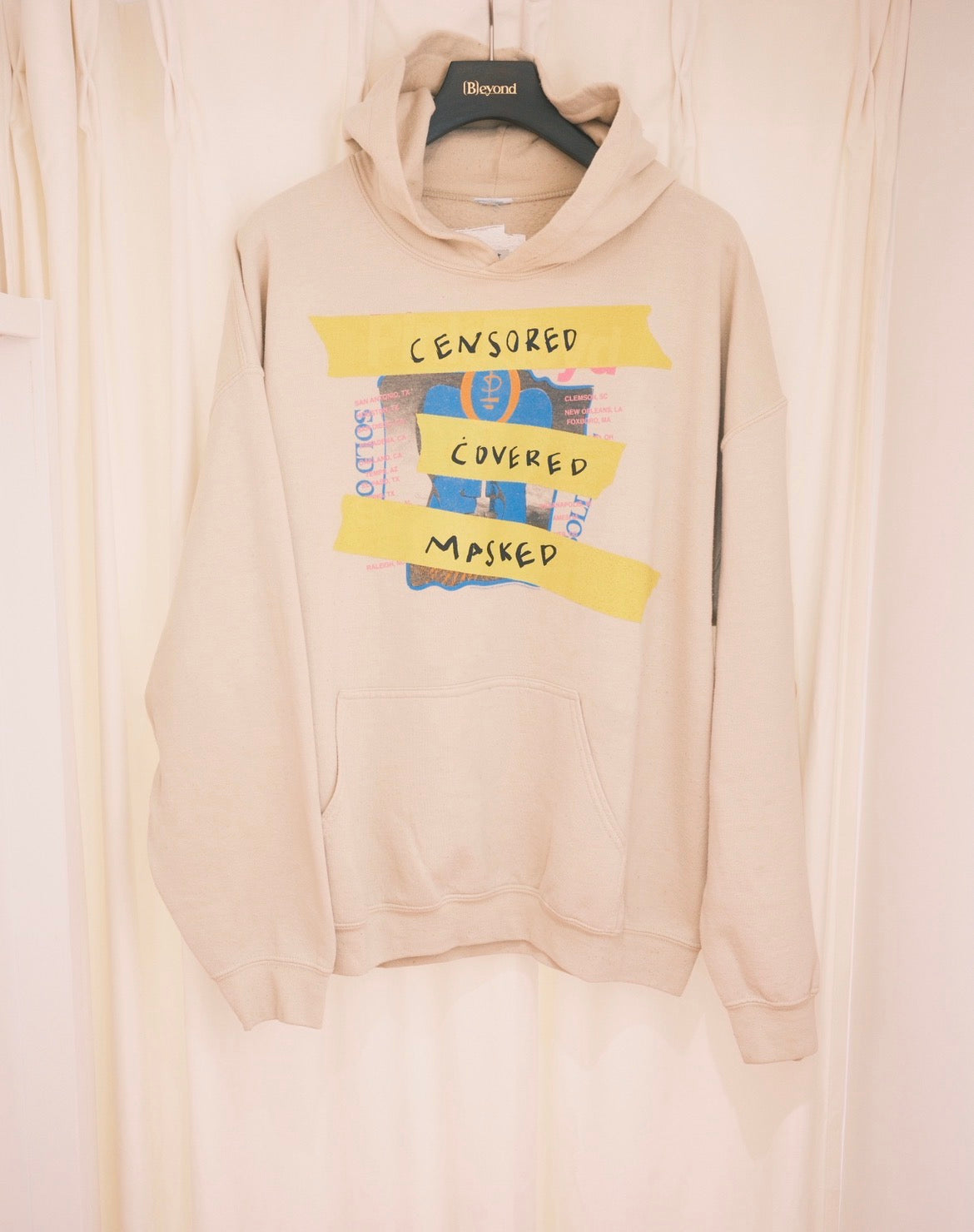 OLDPARK : TAPING SWEAT (Fサイズ)-PINK.F