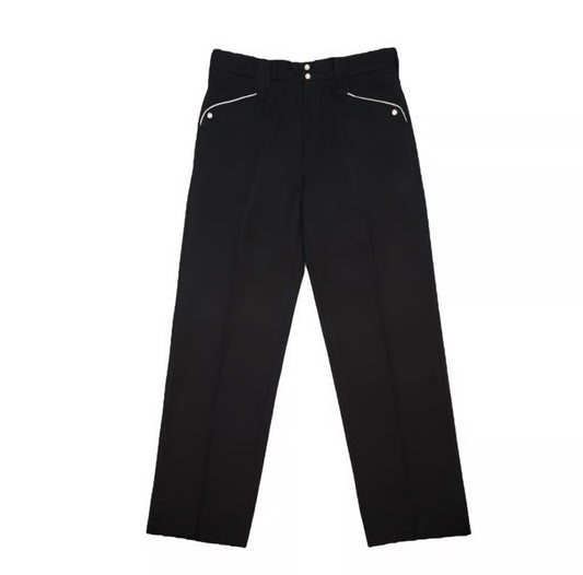 The Letters : WESTERN PIPING TROUSERS -RAYON GABARDINE-
