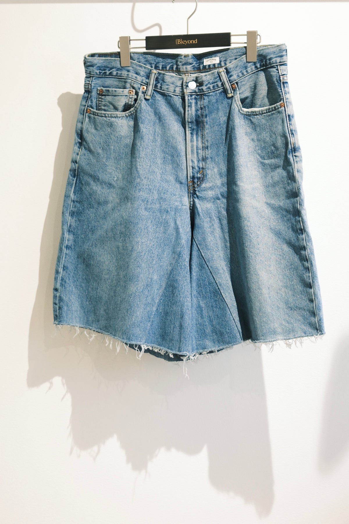 OLDPARK : GUSSET BAGGY SHORTS (BLUE、XLサイズ-2)