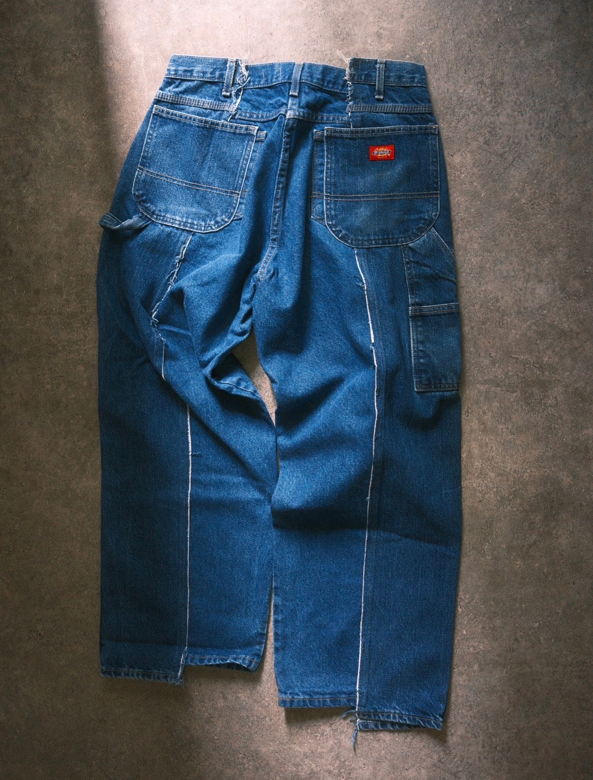 OLDPARK : BAGGY CARPENTER PANTS -DENIM- (BLUE、Lサイズ)-2