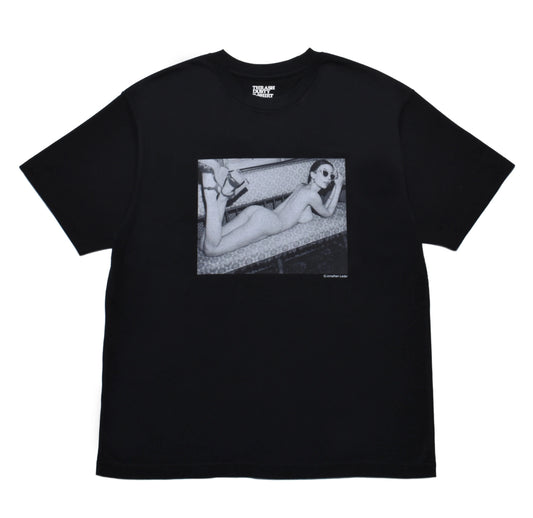 MINEDENIM : Jonathan Leder × Stie-lo "OLIVIA" Crewneck T-SH