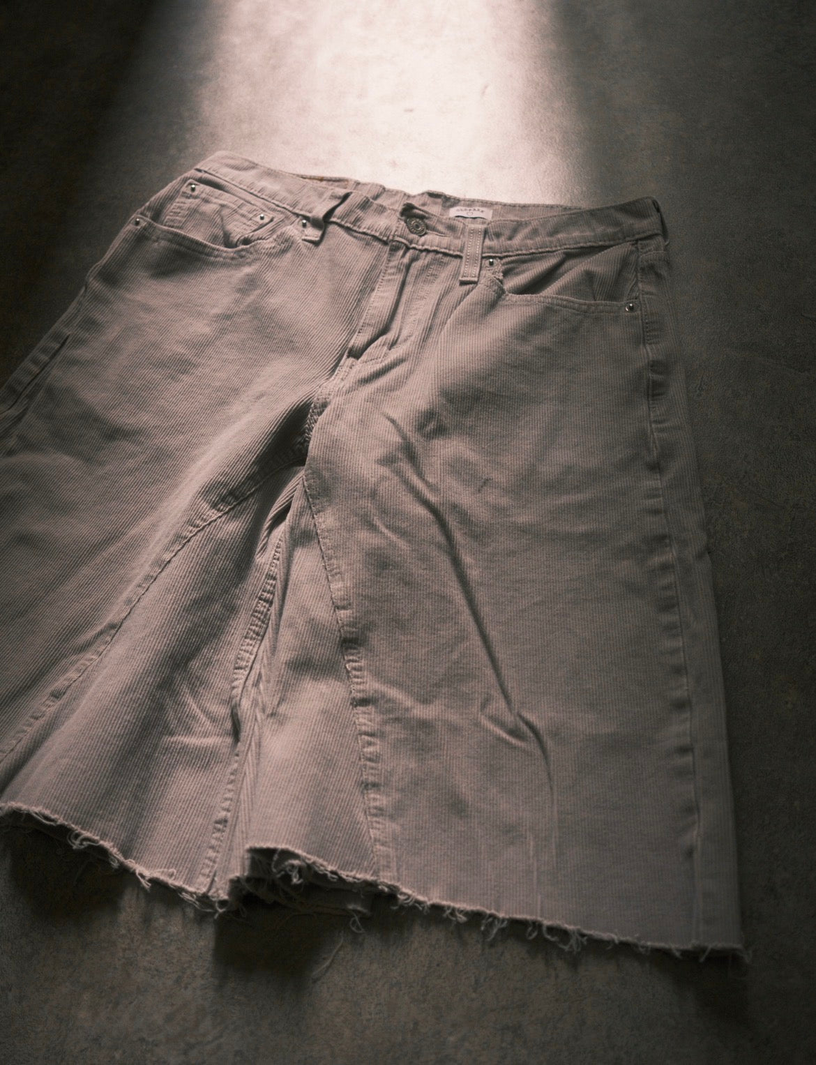 OLDPARK:BAGGY SHORTS (CORDUROY、Lサイズ-2)