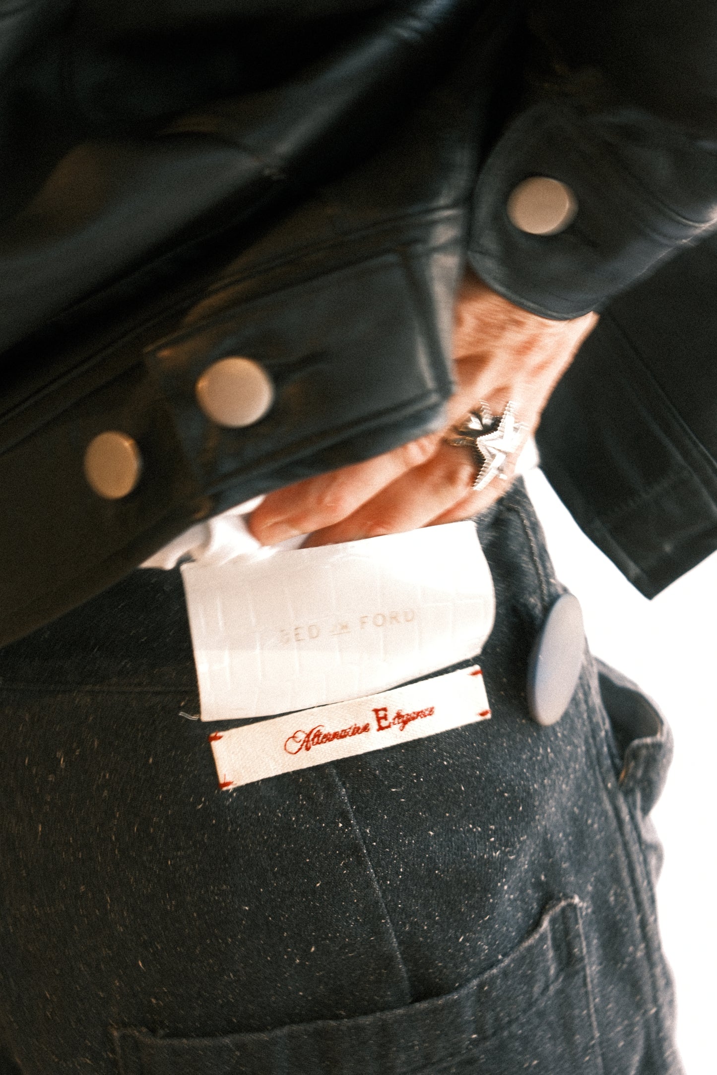 BED j.w. FORD : Deck Denim / Black