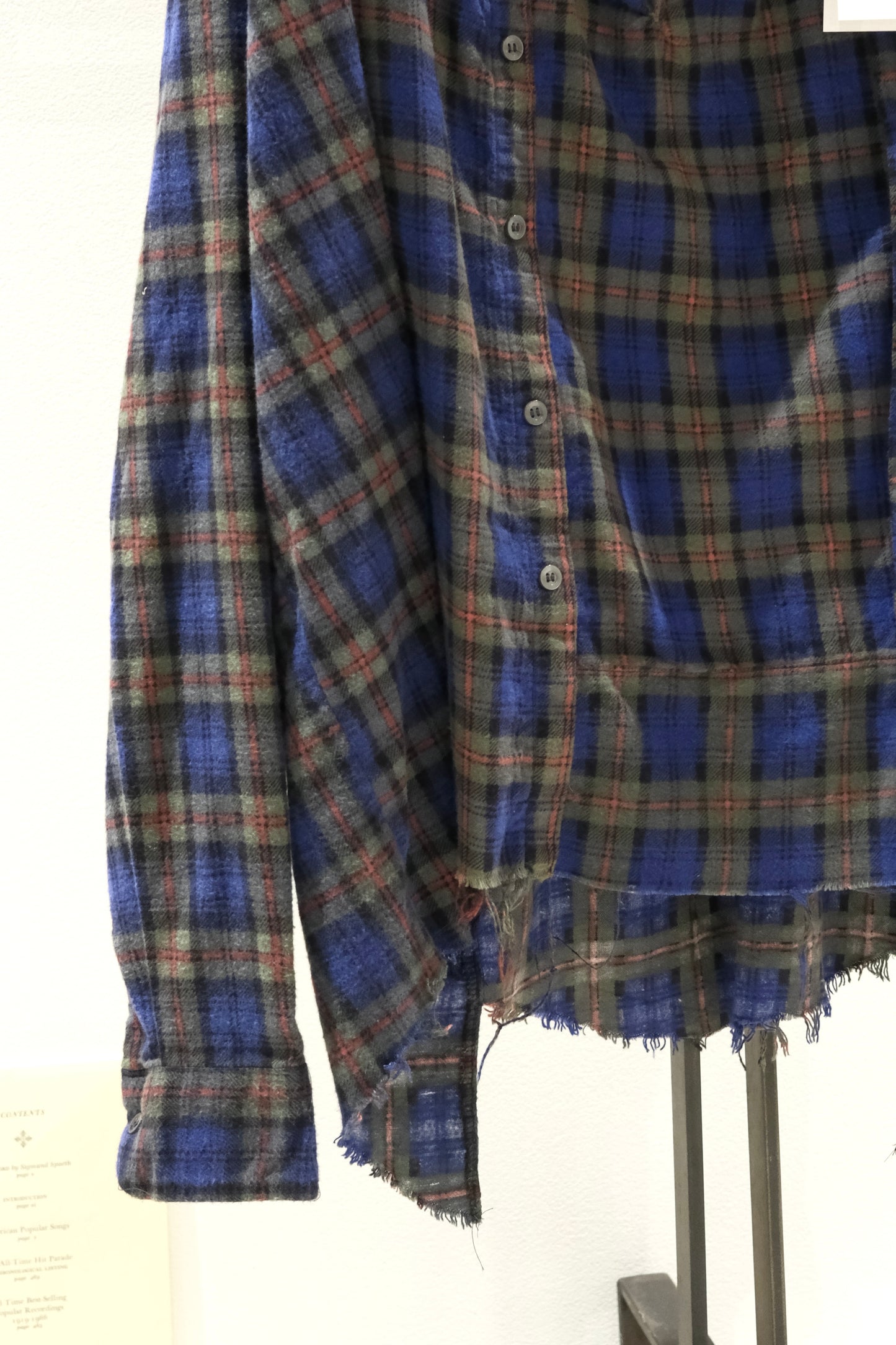 SLEEVE FRONT SHIRT -2 (FLANNEL、Fサイズ) / OLDPARK