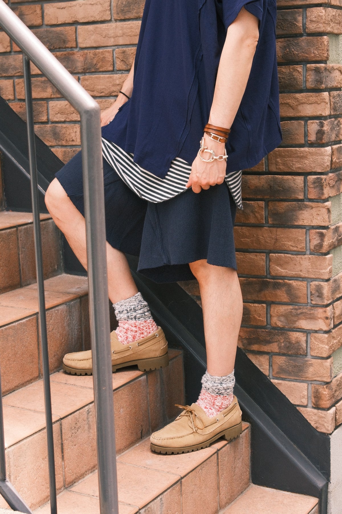 OLDPARK:BAGGY SHORTS (SWEAT、Mサイズ)