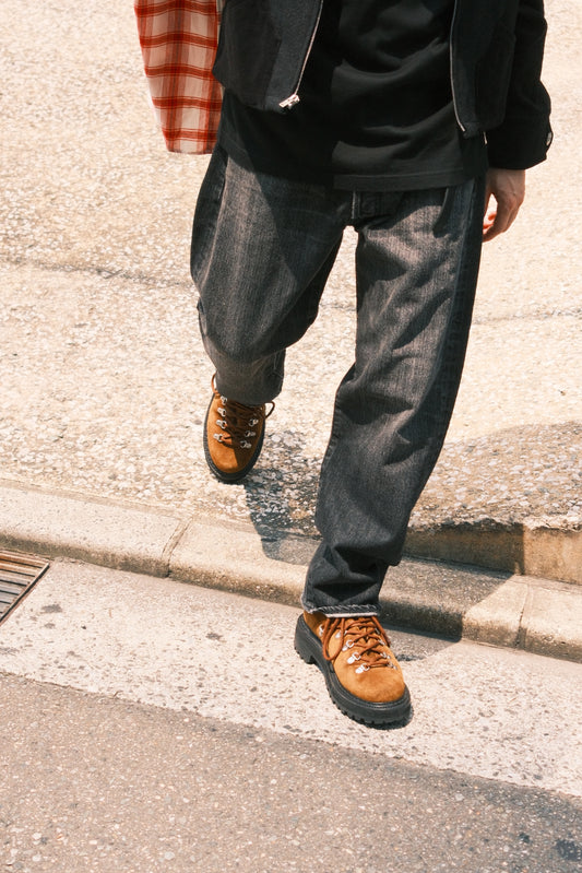MINEDENIM :  B.S Denim Ankle Length Straight Jeans USD