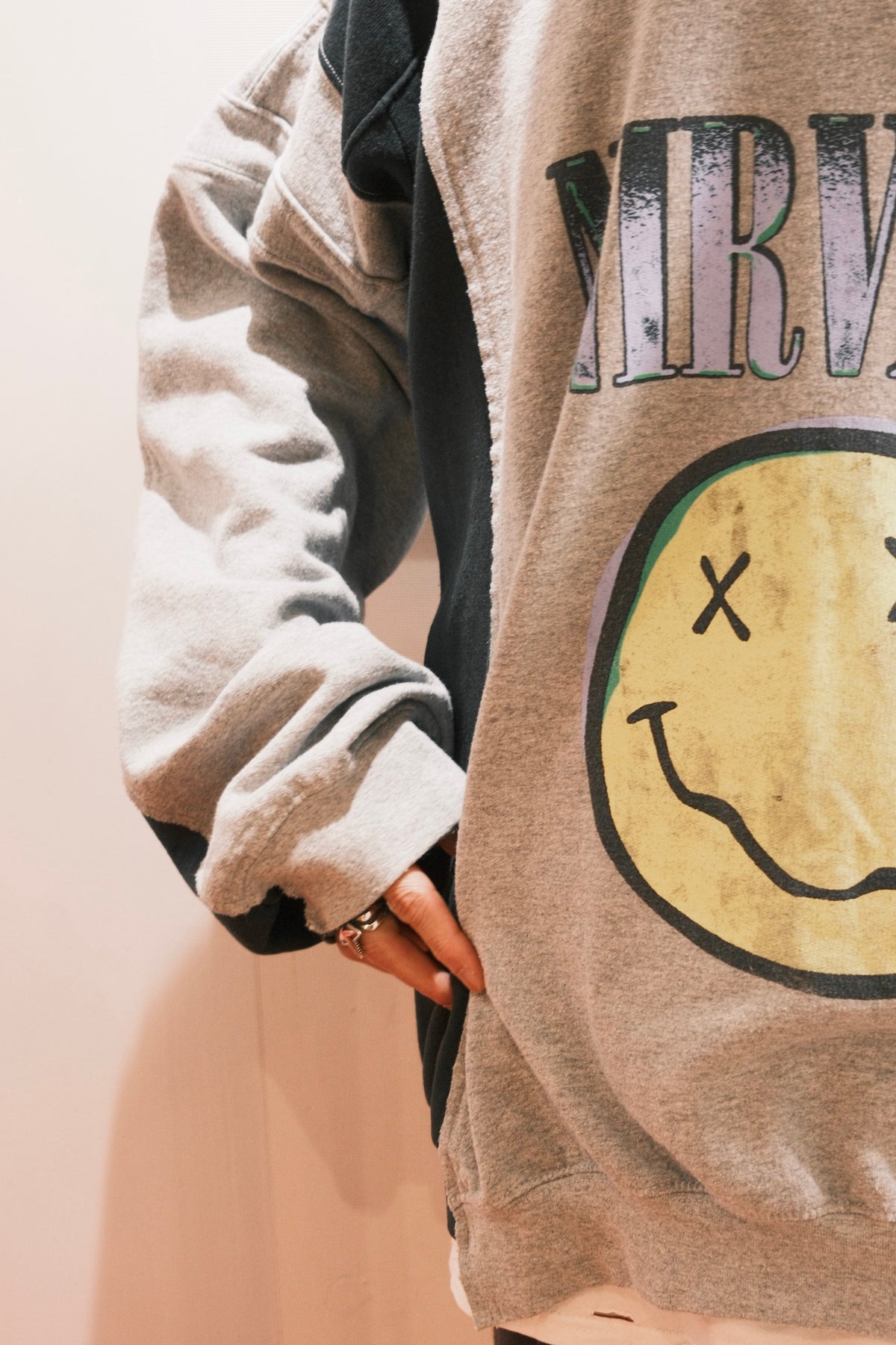 OLDPARK : BAGGY SWEAT -NIRVANA- / Fサイズ