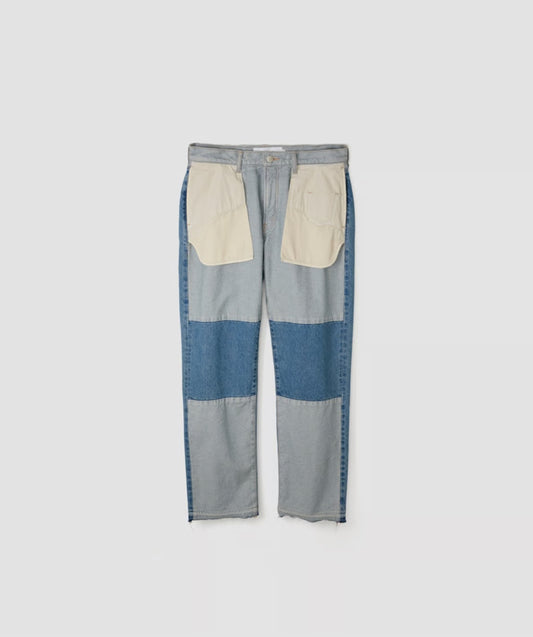 JOHN MASON SMIHT / JANE SMITH : 13oz INSIDE OUT DENIM 5POCKET PANTS