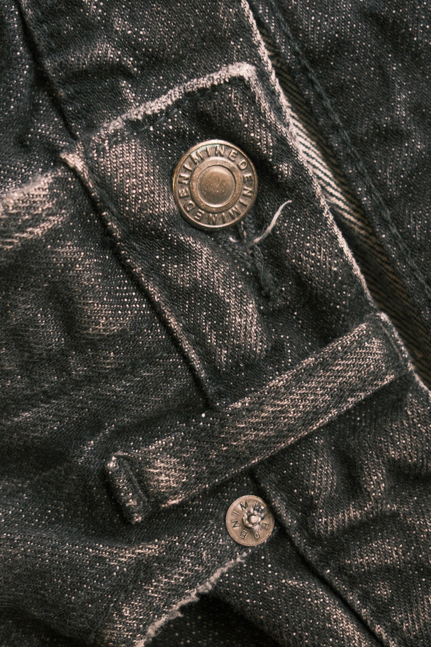 MINEDENIM :  B.S Denim Ankle Length Straight Jeans USD