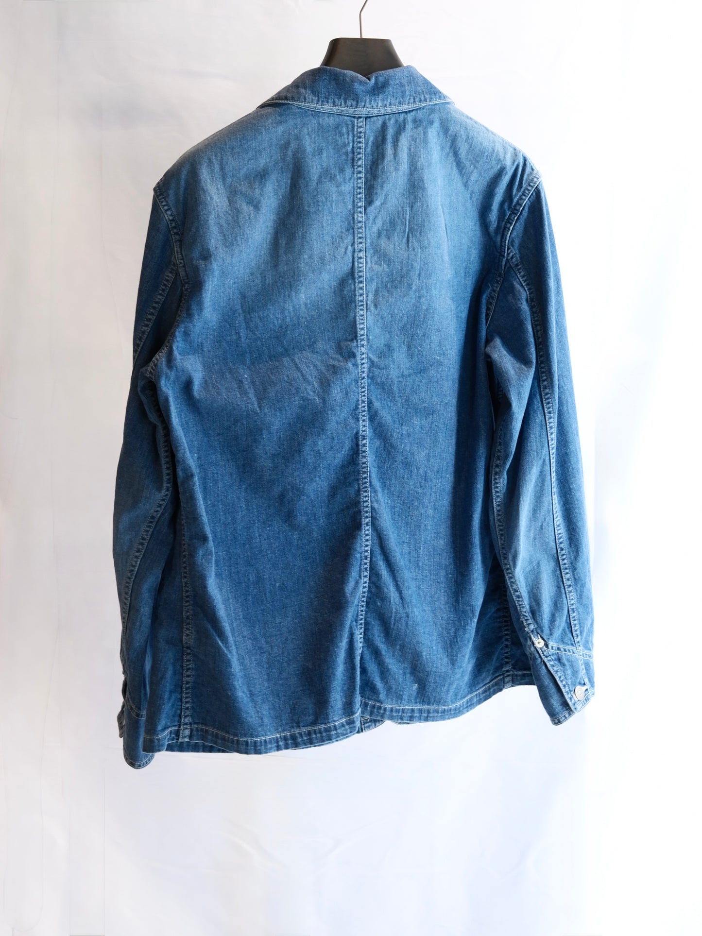 The Letters : WORKERS JACKET -USED WASHED DENIM-