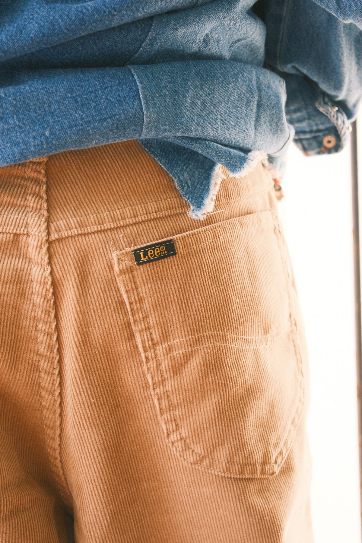 OLDPARK:BAGGY SHORTS (CORDUROY、Mサイズ)