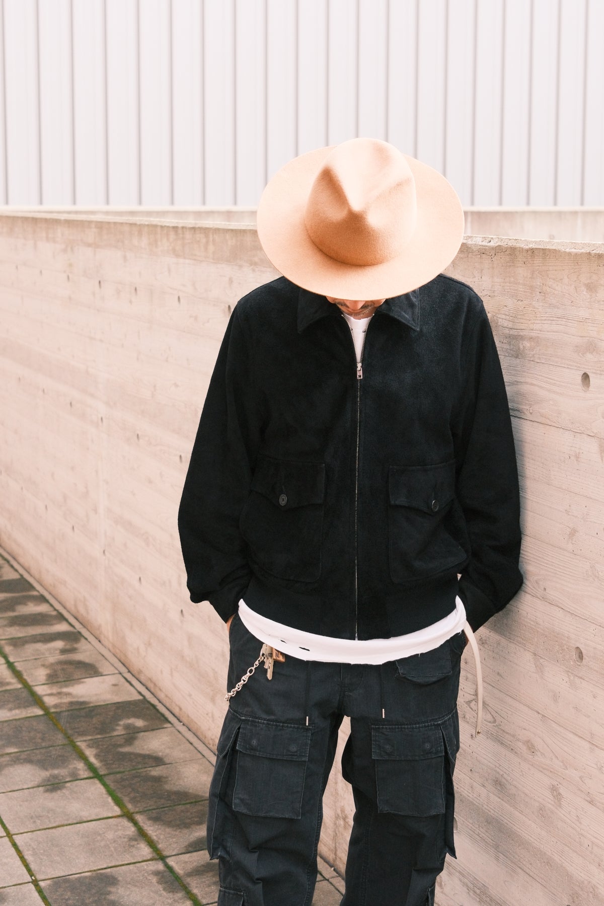 MINEDENIM :STIE-lo/WACKO MARIA/ SUEDE LEATHER JACKET