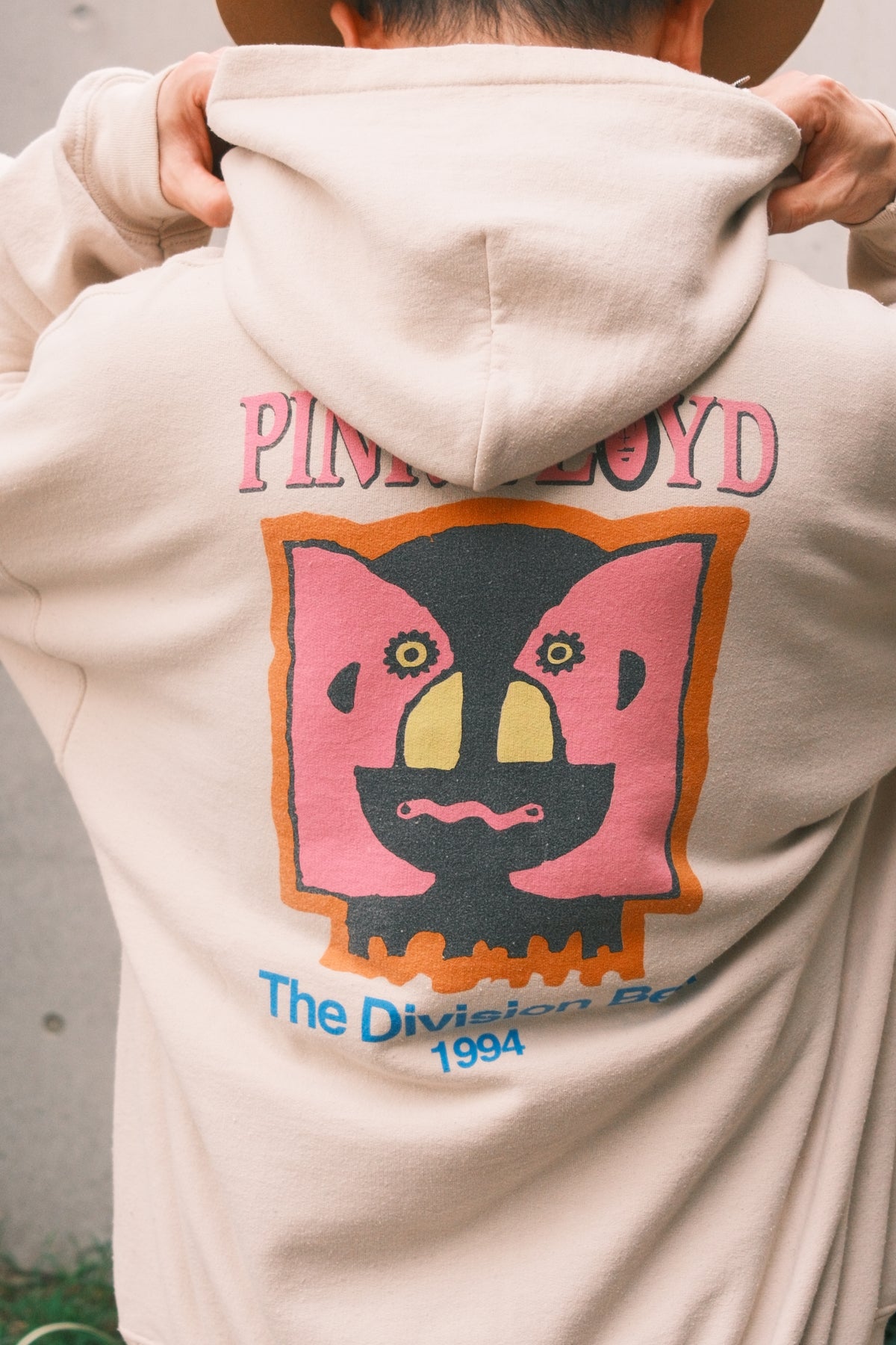 OLDPARK : TAPING SWEAT (Fサイズ)-PINK.F