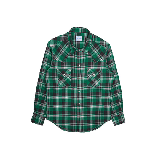 The Letters : WESTERN SHIRT -CHECK OPEN END YARN COTTON-