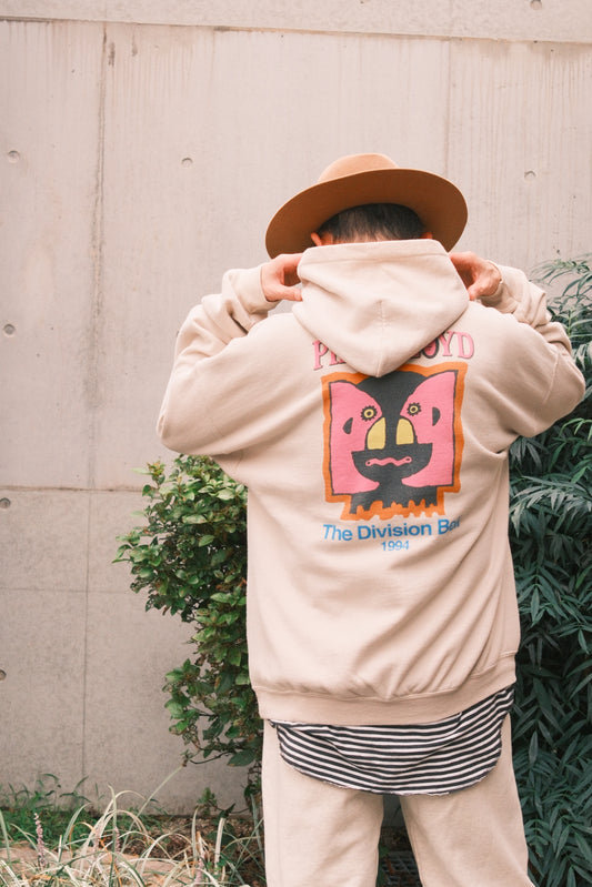 OLDPARK : TAPING SWEAT (Fサイズ)-PINK.F