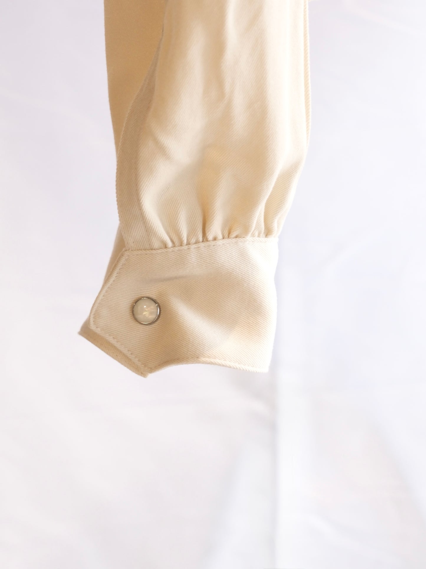 The Letters : DRIZZLER JACKET -RAYON GABARDINE- / ECRU