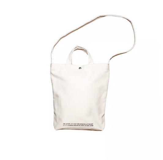 The Letters:STRAP TOTE BAG