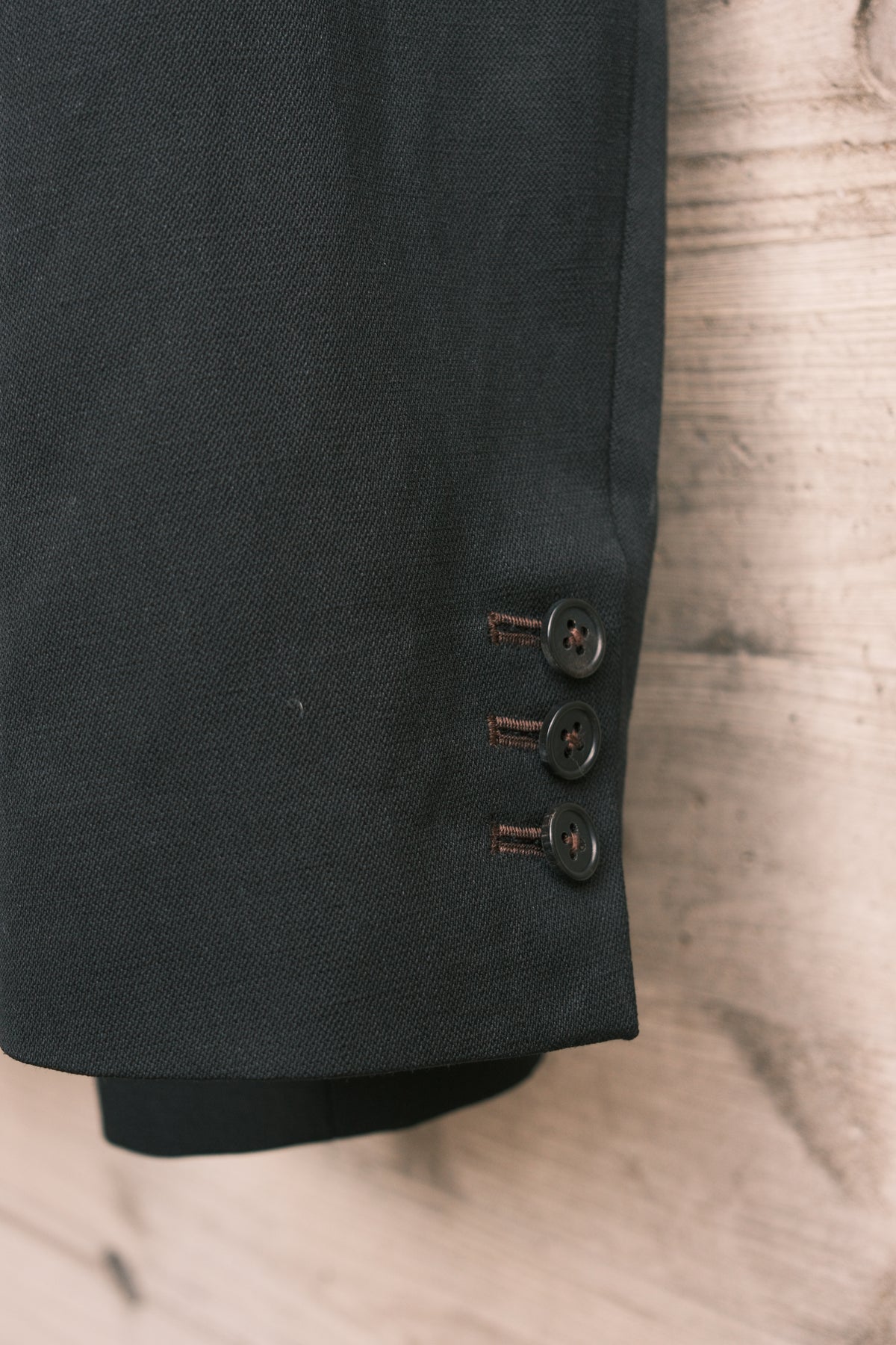 The Letters : COW BOY SACK JACKET -LACINE WOOL LINEN-