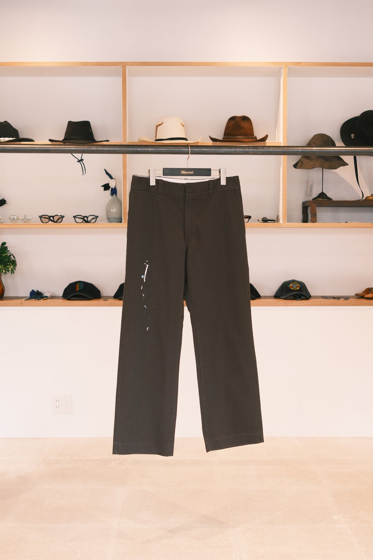 TODAY edition : TC TWILL WORK TROUSERS / BROWN