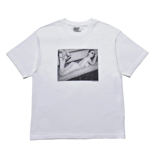 MINEDENIM : Jonathan Leder × Stie-lo "OLIVIA" Crewneck T-SH