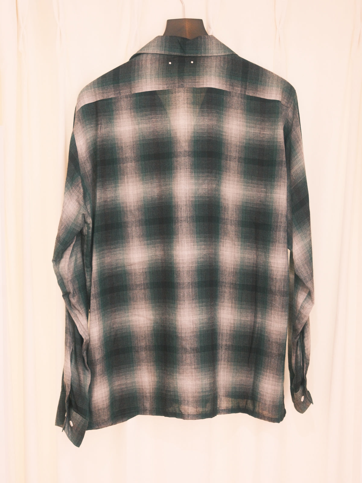 MINEDENIM : T.Rayon Omber Open Collar Shirt / GPT