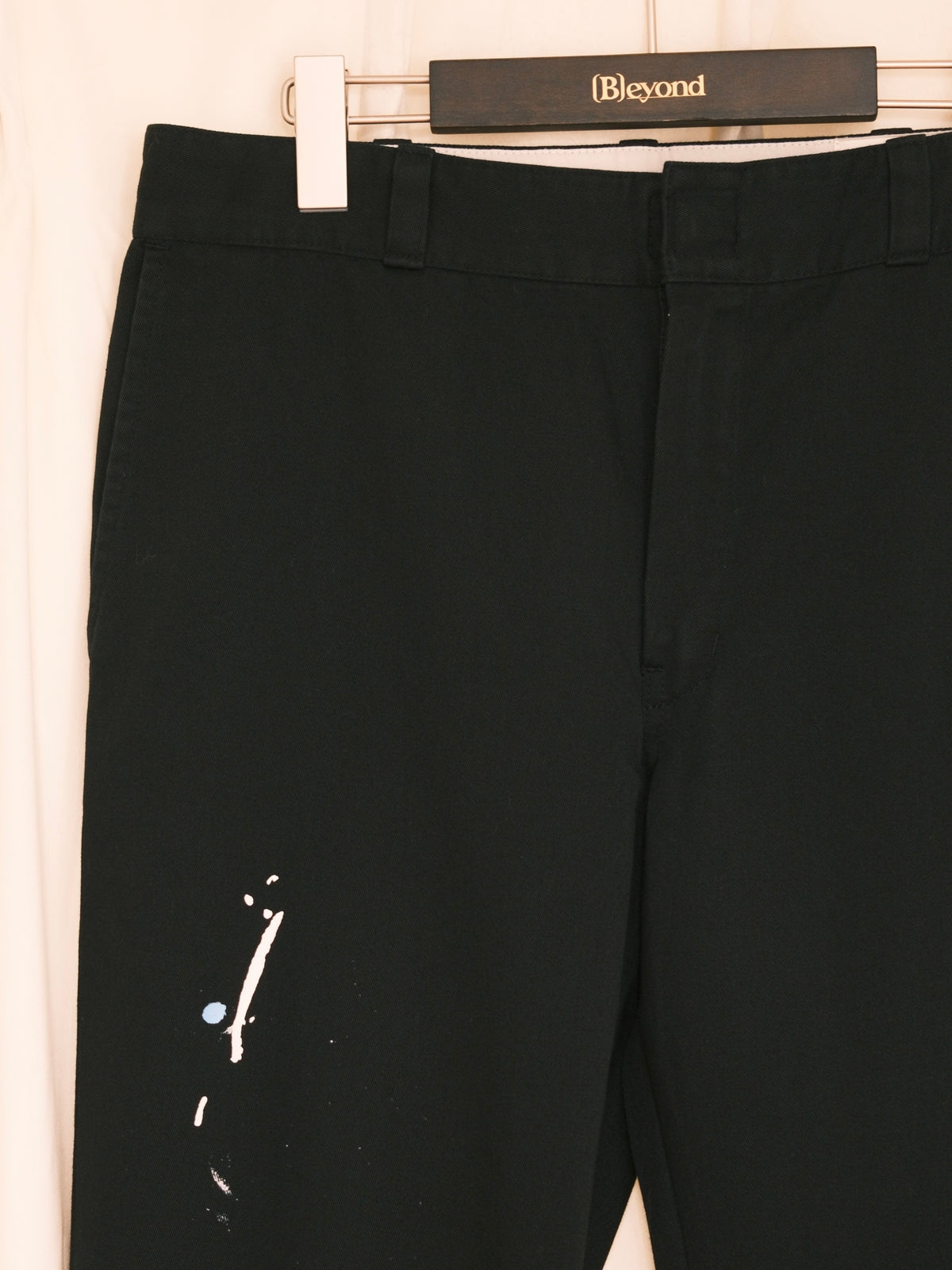 TODAY edition : TC TWILL WORK TROUSERS / BLACK