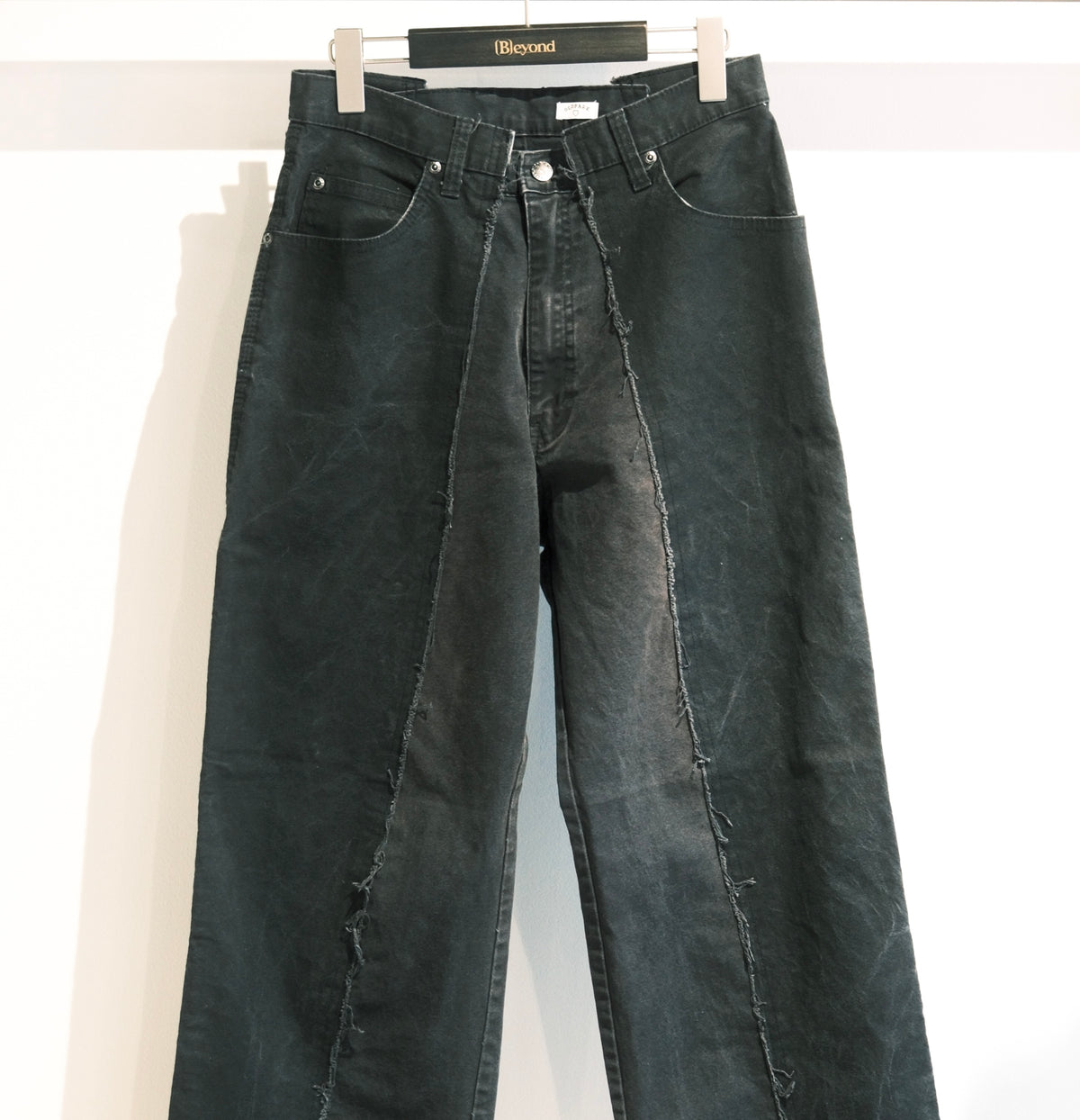 OLDPARK : BAGGY CARPENTER PANTS -DUCK- (BLACK、Sサイズ)