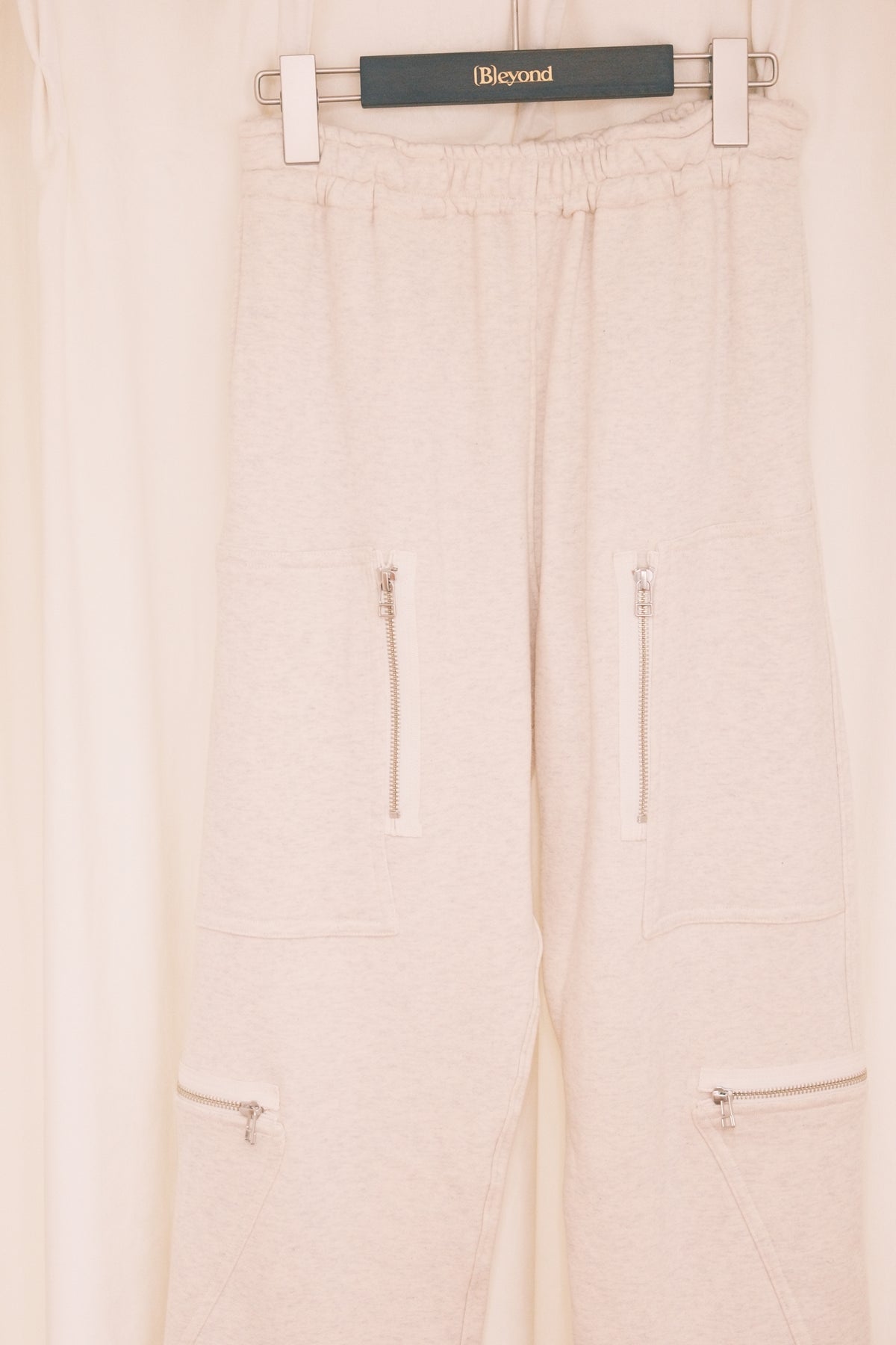 OLDPARK : PARACHUTE SWEAT PANTS (OATMEAL)