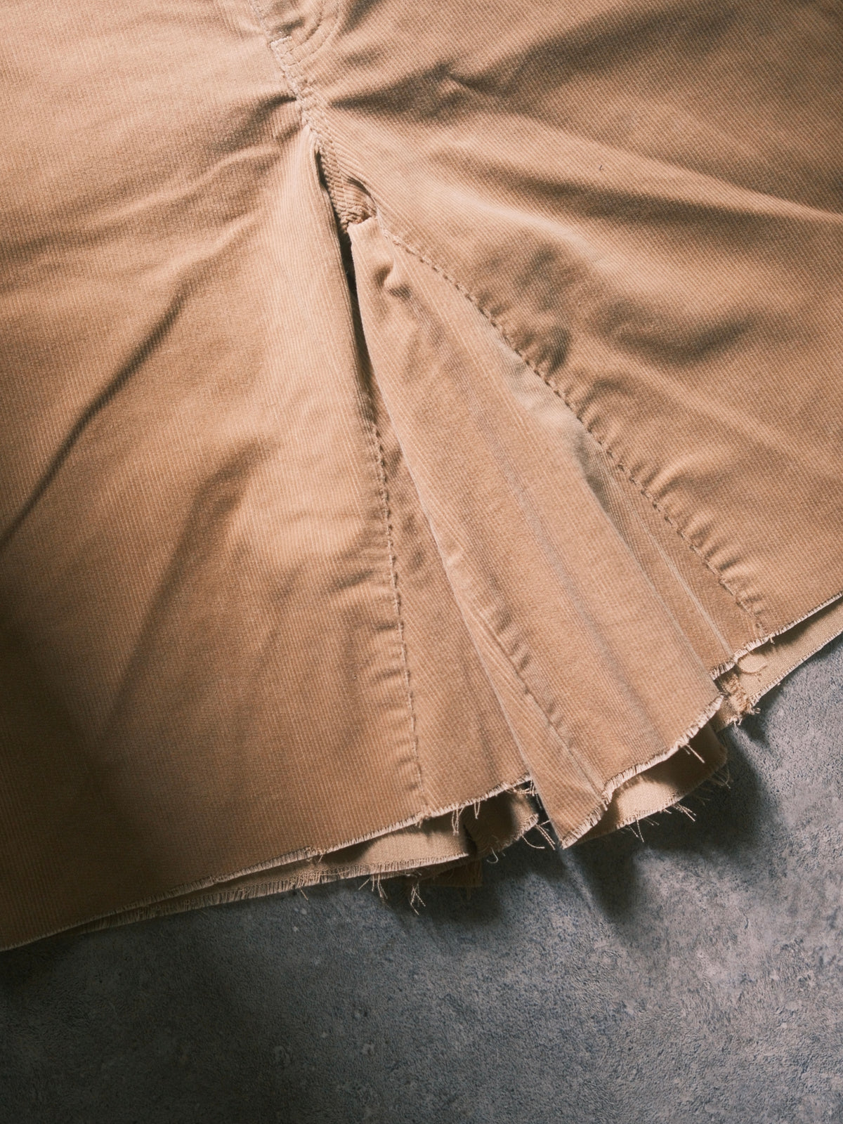 OLDPARK:BAGGY SHORTS (CORDUROY、Mサイズ)
