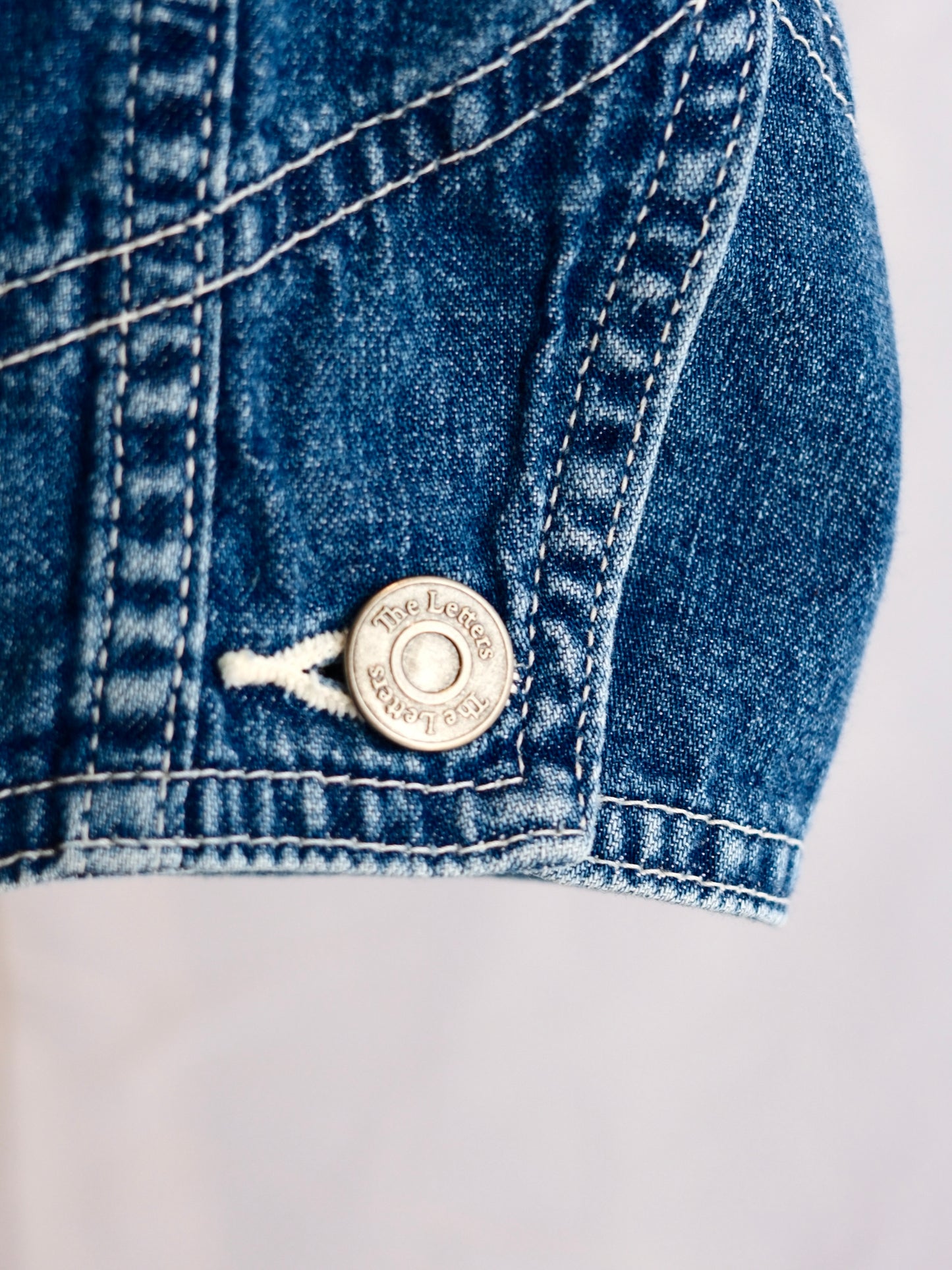 The Letters : WORKERS JACKET -USED WASHED DENIM-