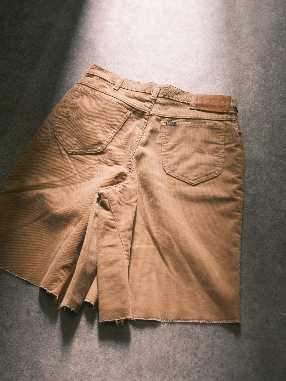 OLDPARK:BAGGY SHORTS (CORDUROY、Mサイズ)