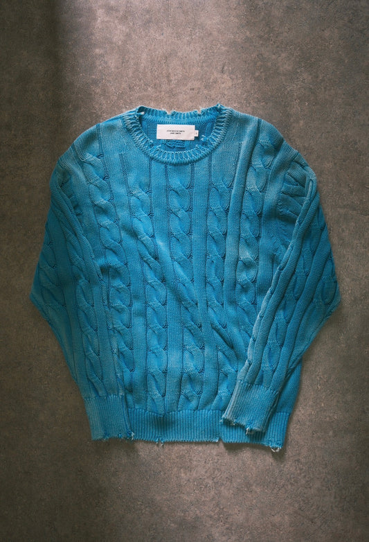 JOHN MASON SMITH/JANE SMITH: 5G COTTON TILDEN DAMAGE SWEATER